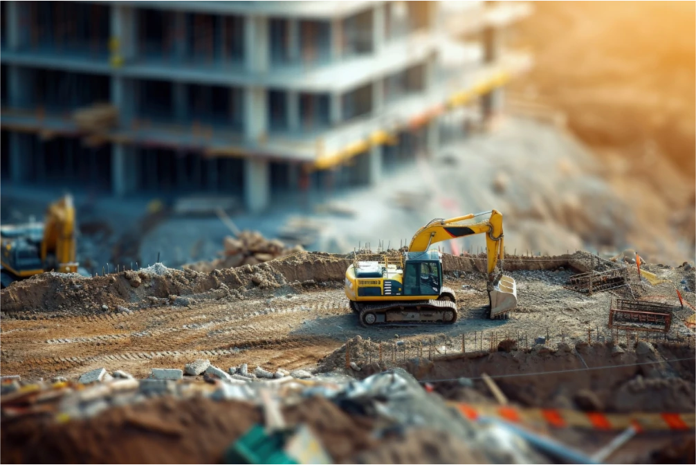 Flächennutzungsplan beim Bauen